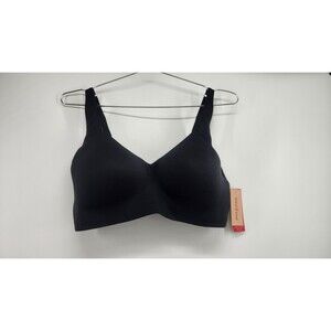 ThirdLove Women's Medium + Black ComfortStretch Smoothing Wireless Bra NWT